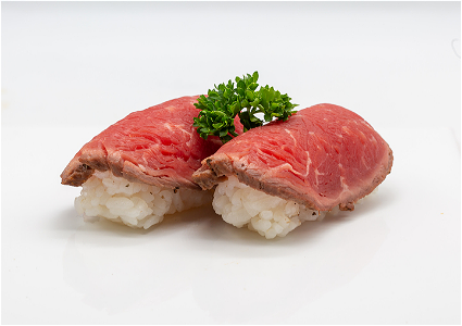 Beef nigiri (2st)